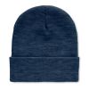 Beanie mit Umschlag RPET blau | ohne Werbeanbringung | Nicht verfügbar | Nicht verfügbar | Nicht verfügbar