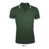 PASADENA Herren Polo 200g Forest Green/White | L | ohne Werbeanbringung | Nicht verfügbar | Nicht verfügbar | Nicht verfügbar