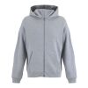 Elliot Fullzip Hoodie grau melange 2 | XXL | ohne Werbeanbringung
