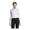Effect Damen-Stretchbluse weiss | M