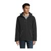 Rock Herren-Winter-Softshelljacke schwarz | XL