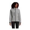 REPLAY DAMEN HOOD SOFTSHELL grau melange | Nicht verfügbar | ohne Werbeanbringung | Nicht verfügbar | Nicht verfügbar | Nicht verfügbar