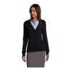 Golden Damen-Strickjacke mit V-Ausschnitt schwarz | S