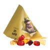 Tetraeder 15 g Trolli 30% Fruchtsaft Bärchen weiß | ohne Werbeanbringung | Folie 50% Papier