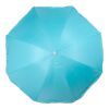 190T Polyester Sonnenschirm Elsa Hellblau | ohne Werbeanbringung | Nicht verfügbar | Nicht verfügbar