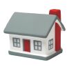 Anti-Stress-Haus 'Home' aus PU Schaum bunt | ohne Werbeanbringung | Nicht verfügbar | Nicht verfügbar