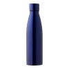 Doppelwandige Trinkflasche aus Edelstahl 'Marcelino' Blau