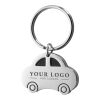 Schlüsselanhänger 'Racer' aus Metall Silber | ohne Werbeanbringung | Nicht verfügbar | Nicht verfügbar