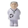 Anti-Stress Figur 'Doc' aus PU-Schaum Weiß | ohne Werbeanbringung | Nicht verfügbar | Nicht verfügbar