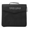 Dokumentenmappe 'Singapur' aus Polyester/PU Schwarz | ohne Werbeanbringung | Nicht verfügbar | Nicht verfügbar