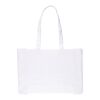 Einkaufstasche aus Oeko-Tex® Baumwolle (220 g/m2) Isaac Weiß | ohne Werbeanbringung | Nicht verfügbar | Nicht verfügbar