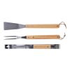 Grill-Set aus Edelstahl Kaitlyn Braun
