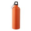 Recycelte einwandige Edelstahlflasche (750 ml) Emeric Orange | ohne Werbeanbringung | Nicht verfügbar | Nicht verfügbar