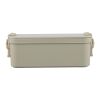 PP-Zweischicht-Lunchbox Siena beige | ohne Werbeanbringung | Nicht verfügbar | Nicht verfügbar
