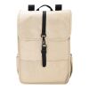 RPET Polyester (300D) Rucksack mit Lasche Lyric beige | ohne Werbeanbringung | Nicht verfügbar | Nicht verfügbar