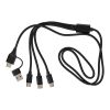 Ladekabel Hexa | 6-in-1 Schwarz