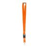Lanyard 'Slam' aus Polyester Orange
