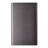Powerbank 'Blogger' aus Kunststoff grau