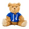 Plüsch-Teddybär 'Olaf' mit aufgestickten Augen Blau