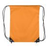 210D Polyester Kordelzug Rucksack Isolde Orange
