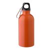 Einwandige Flasche aus recyceltem Edelstahl (400 ml) Sable Orange
