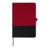 rPET-Polyester-Notizbuch A5 Yuna Rot