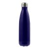 Trinkflasche 'Sumatra' (650 ml) einwandig aus Edelstahl Blau