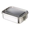 Edelstahl-Lunchbox Kasen Silber