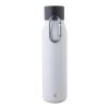 Trinkflasche aus recyceltem Edelstahl (600 ml) Cassian Weiß
