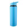 Recycelte Trinkflasche aus Edelstahl (500 ml) Zeno Hellblau