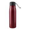 Doppelwandige Trinkflasche aus recyceltem Edelstahl (500 ml) Solene Rot
