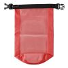 Wasserfeste Strandtasche 'Paddle' aus Polyester Rot | ohne Werbeanbringung | Nicht verfügbar | Nicht verfügbar