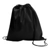 Schuh-/Rucksack (Turnbeutel) 'Modo' aus Non-Woven Schwarz | ohne Werbeanbringung | Nicht verfügbar | Nicht verfügbar