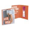 Werbekarte Midi Aqtiwell® ohne Werbeanbringung | Aqtiwell® FOCUS Johannisbeere