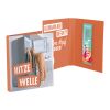 Werbekarte Midi hywell ENERGY Pfirsich