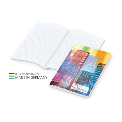 Werbeartikel Notizbuch Flexx-Book bestseller Naturkarton – A5 – mit Logo bedruckt