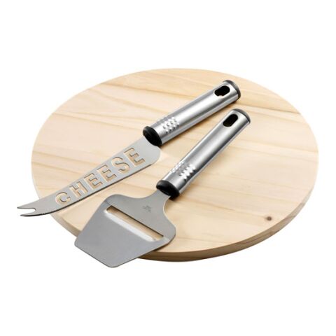 Käsebrett 'Antje' aus Holz/Edelstahl