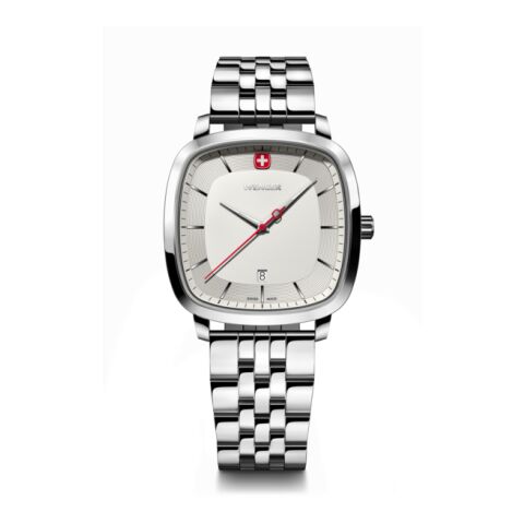 Wenger Vintage Classic Weiß Uhr ohne Werbeanbringung
