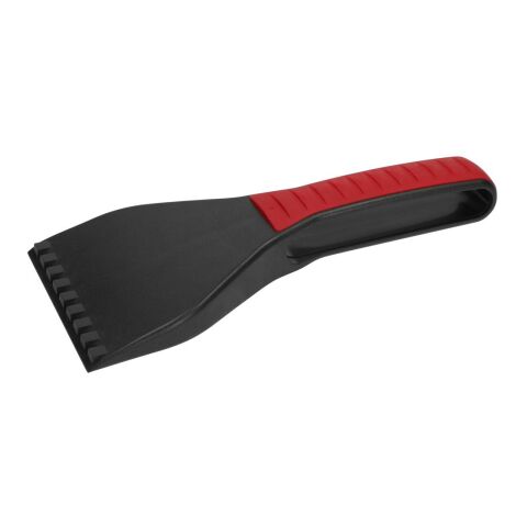 Werbeartikel Eiskratzer "TopGrip - Clean Vision" – weiß/schwarz – mit Logo bedruckt