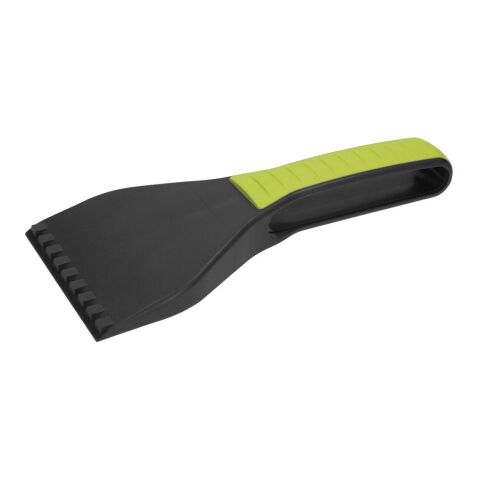 Werbeartikel Eiskratzer "TopGrip - Clean Vision" – weiß/schwarz – mit Logo bedruckt