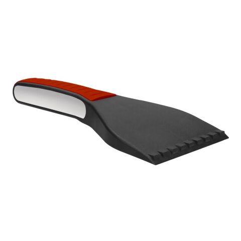 Werbeartikel Eiskratzer TopGrip - Digital Vision – weiß/schwarz – mit Werbedruck, robuster Eisschaber zum schnellen Enteisen
