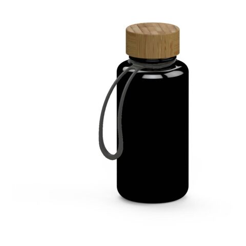 Sport-Werbemittel Tritan Trinkflasche Natural – schwarz – mit Logo bedruckbar 700 ml nachhaltig auslaufsicher für Sportevents & Turniere