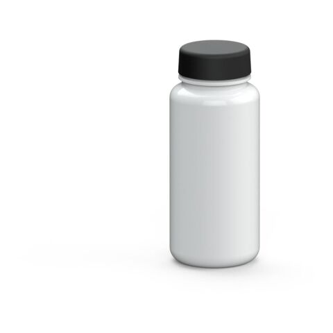 Werbeartikel Trinkflasche "Refresh", 400 ml – weiß – mit Logo bedruckt