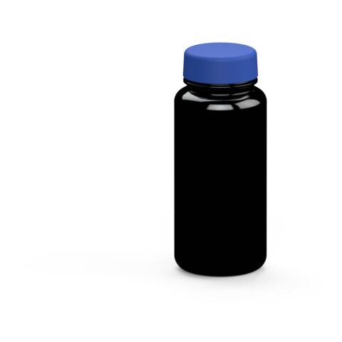 Werbeartikel Trinkflasche "Refresh", 400 ml – schwarz – mit Logo bedruckt