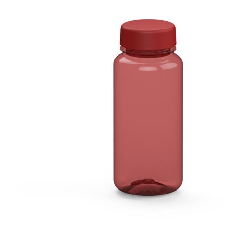 Werbeartikel Tritan Trinkflasche 400 ml Refresh auslaufsicher kohlensäuregeeignet BPA-frei UV-Druck geeignet – rot – mit Logo bedruckt