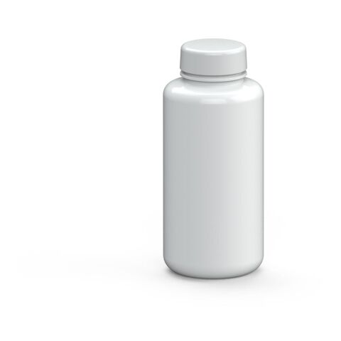 Werbeartikel Trinkflasche "Refresh", 700 ml – weiß – mit Logo bedruckt
