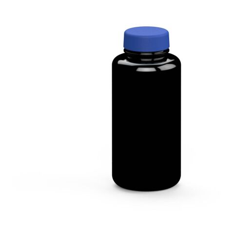 Werbeartikel Refresh 700 ml Trinkflasche aus Tritan kohlensäuregeeignet & auslaufsicher mit weiter Öffnung – schwarz – mit Logo bedruckt