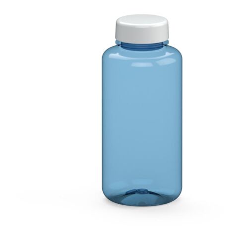 Werbeartikel Refresh 700 ml Trinkflasche aus Tritan kohlensäuregeeignet & auslaufsicher mit weiter Öffnung – trend-blau ps – mit Logo bedruckt