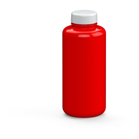 Werbeartikel Refresh 1,0 l Trinkflasche aus Tritan BPA-frei & auslaufsicher für kohlensäurehaltige Getränke – rot – mit Logo bedruckt