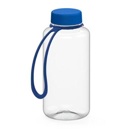 Werbeartikel Tritan Trinkflasche Refresh – weiß – mit Logo bedruckt 700 ml auslaufsicher BPA-frei mit Trageschlaufe für Sportevents